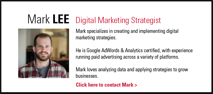 Mark Lee - Digital Marketing Strategist - THIEL Brand Design